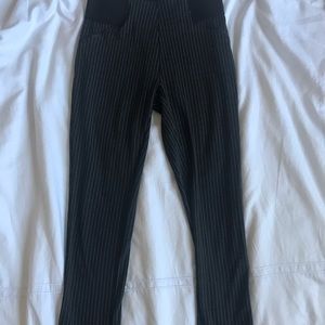 Striped pants legging skinny